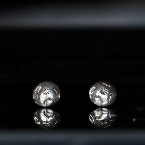 Native American sterling silver earrings